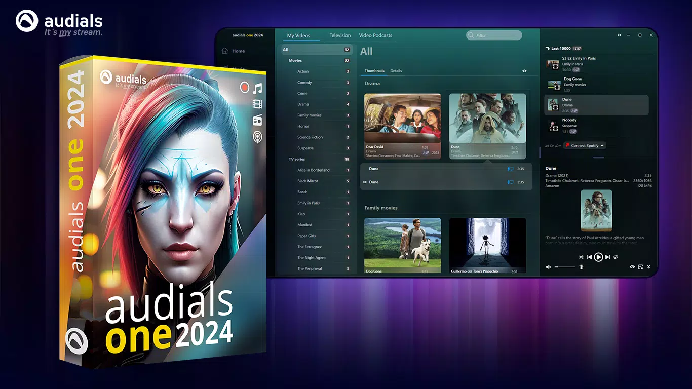 Main image for Audials One 2024 application