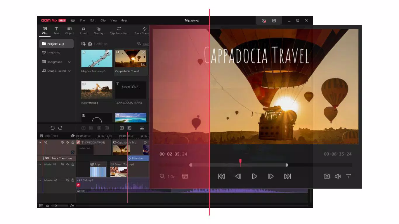 GOM Mix Max - Video Editor for Creators