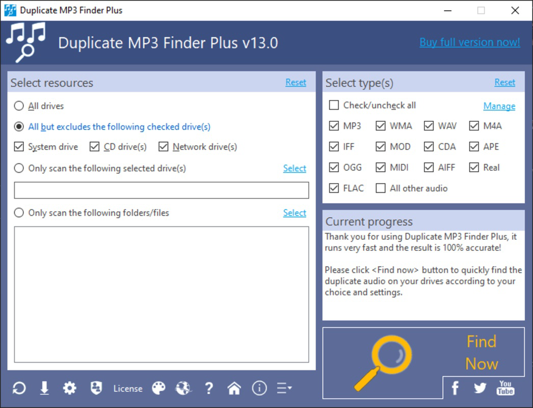 Duplicate MP3 Finder Plus