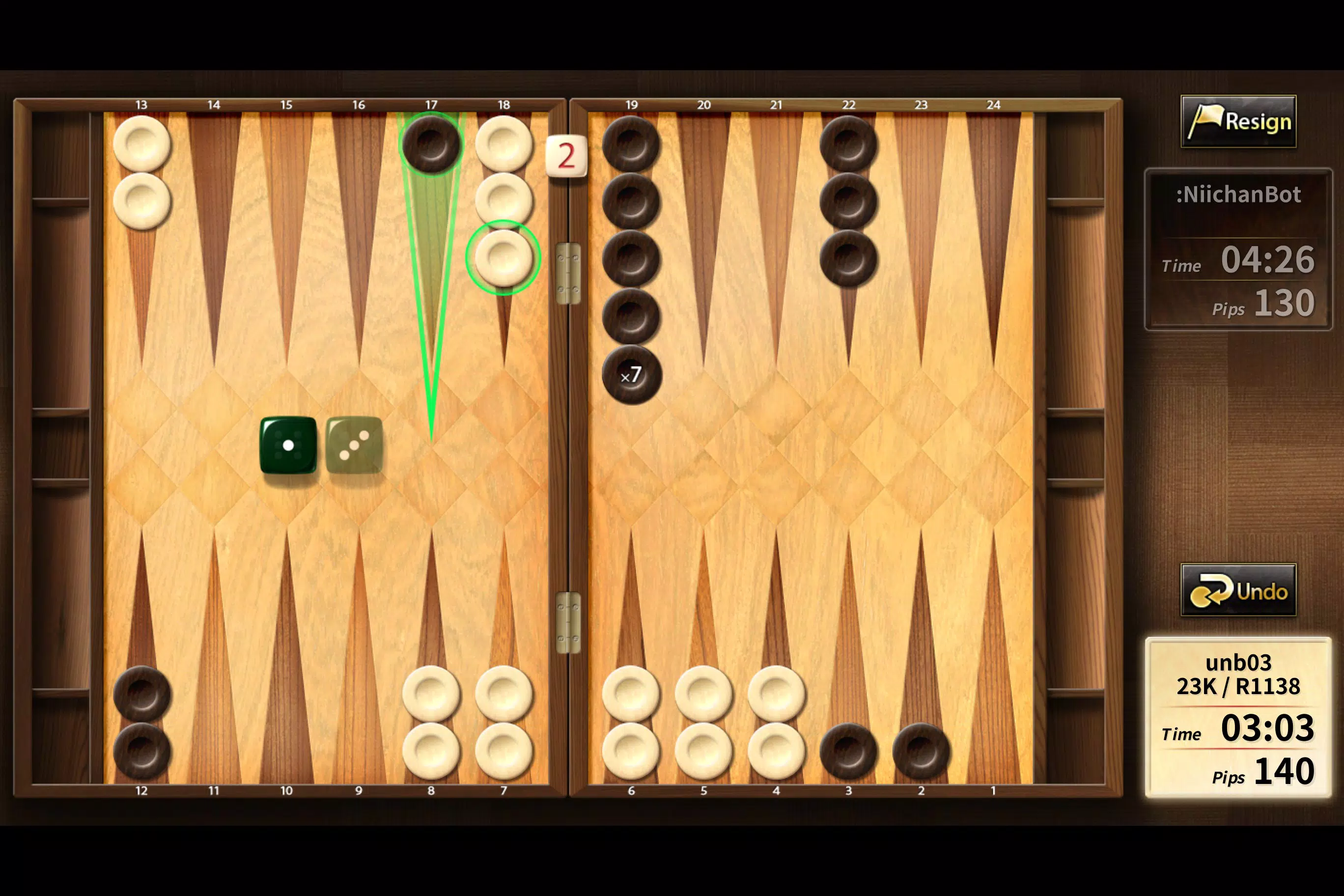The Backgammon