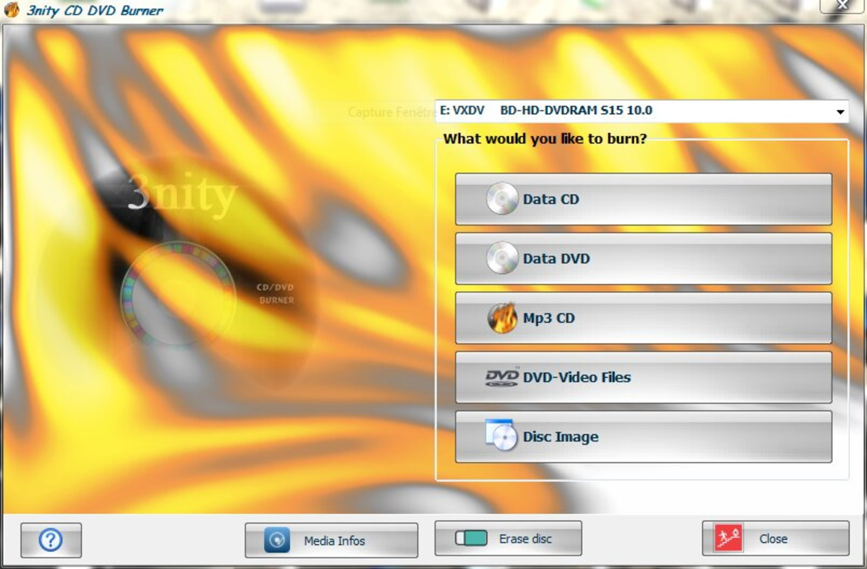 3nity CD DVD BURNER