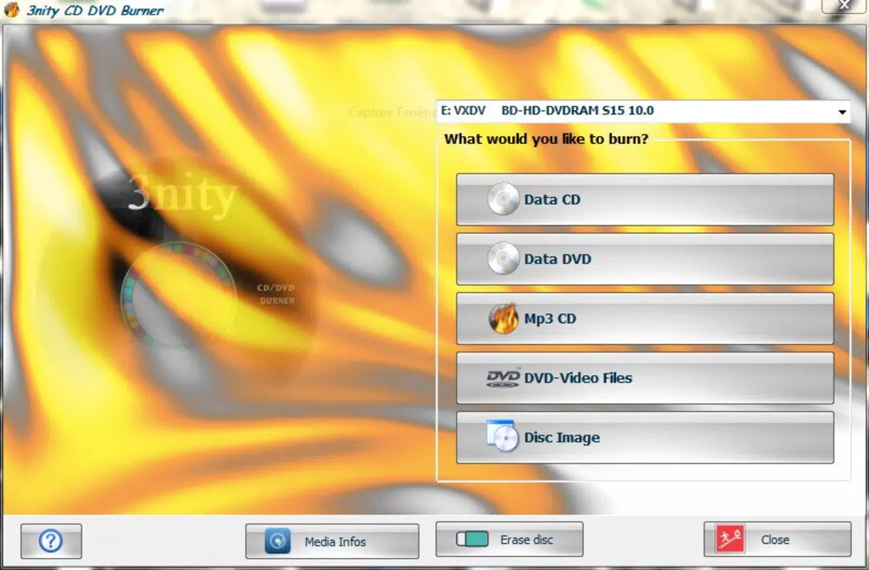 3nity CD DVD BURNER