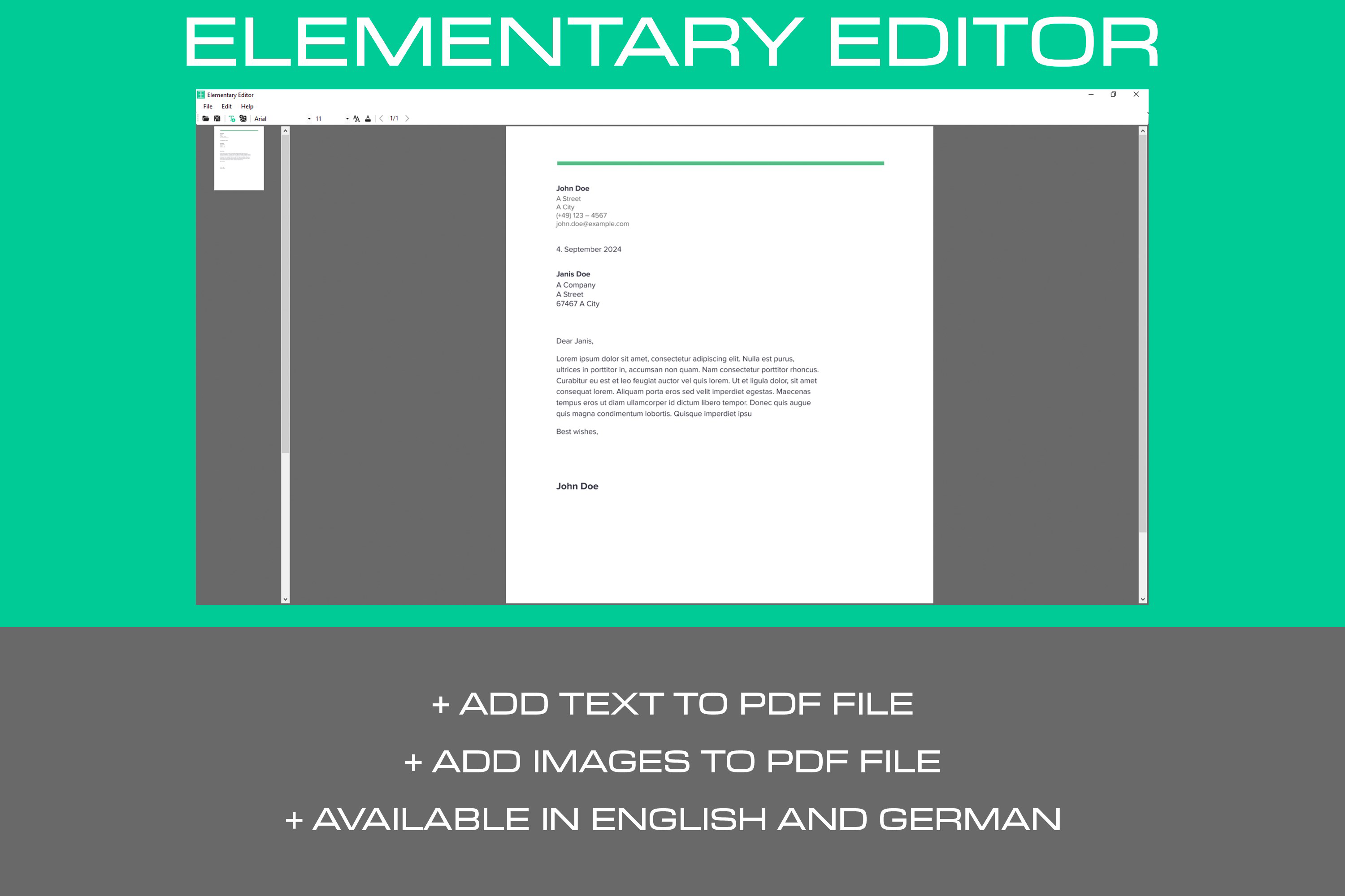 Download Elementary Editor Latest for Windows PC
