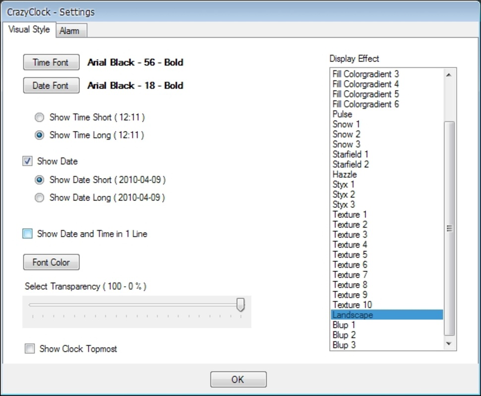 Download CrazyClock Latest 1.4 for Windows PC