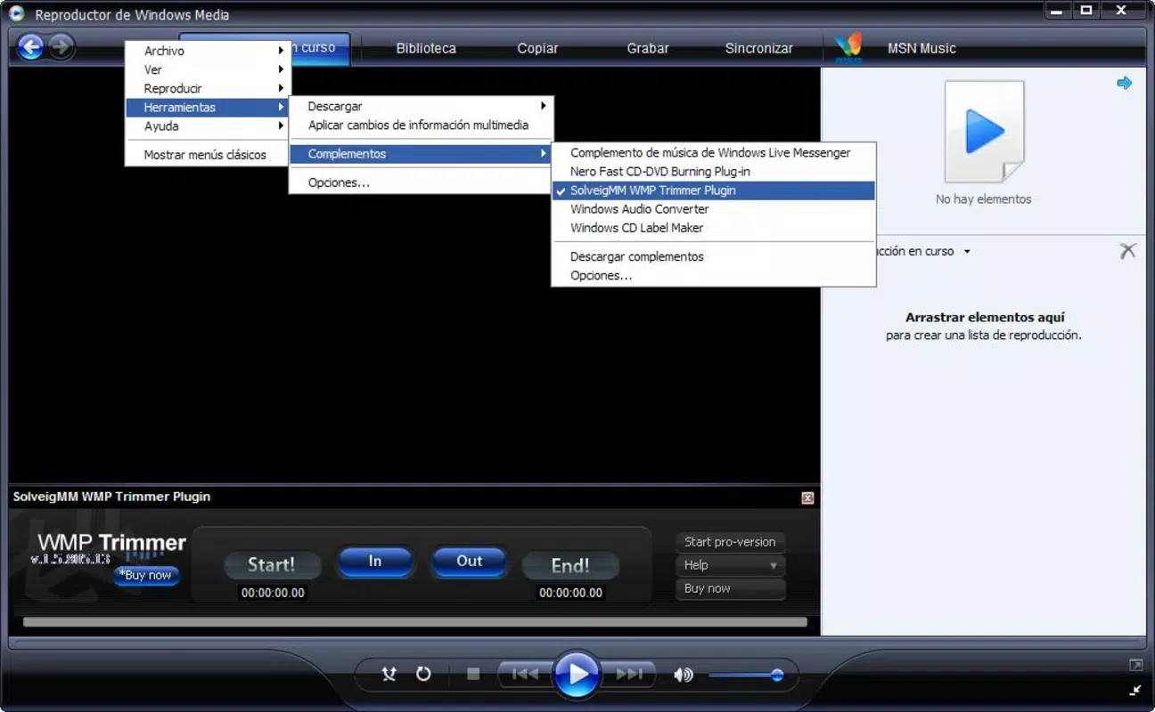 WMP Trimmer Plugin