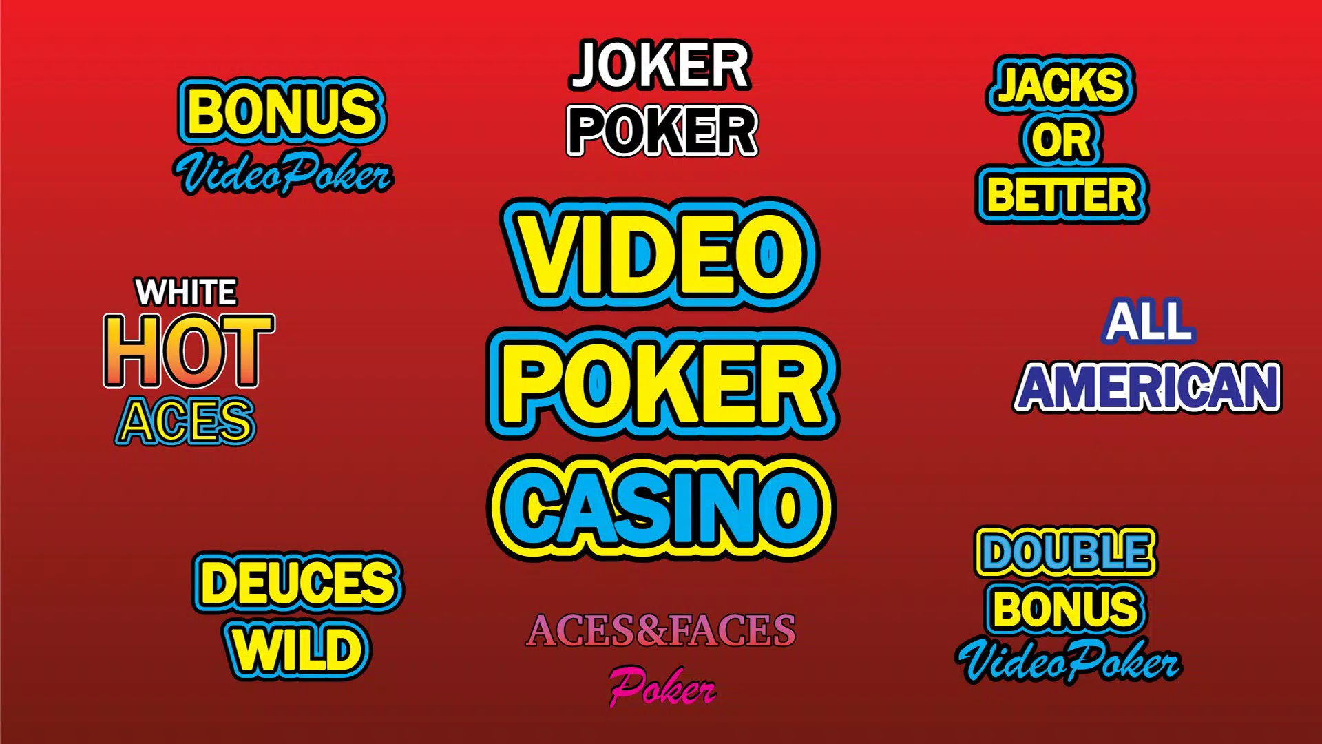 VIDEO POKER CLASSIC GAMES