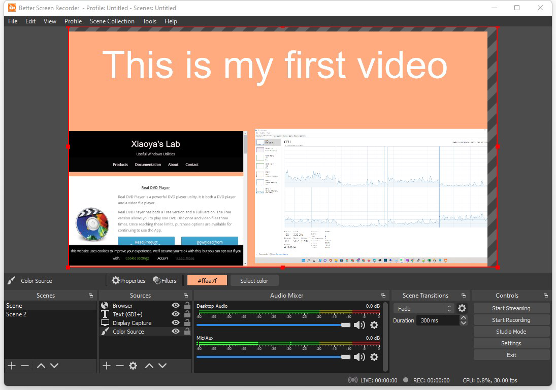 Better Screen Recorder