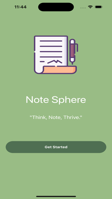 Notes Sphere poster