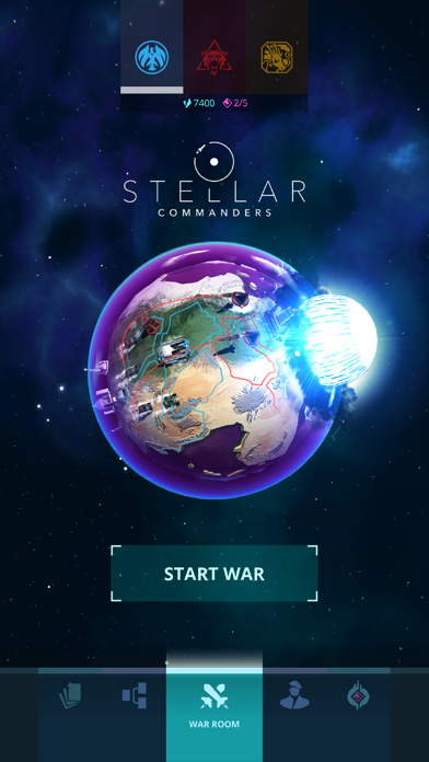 Stellar Commanders Space RTS poster