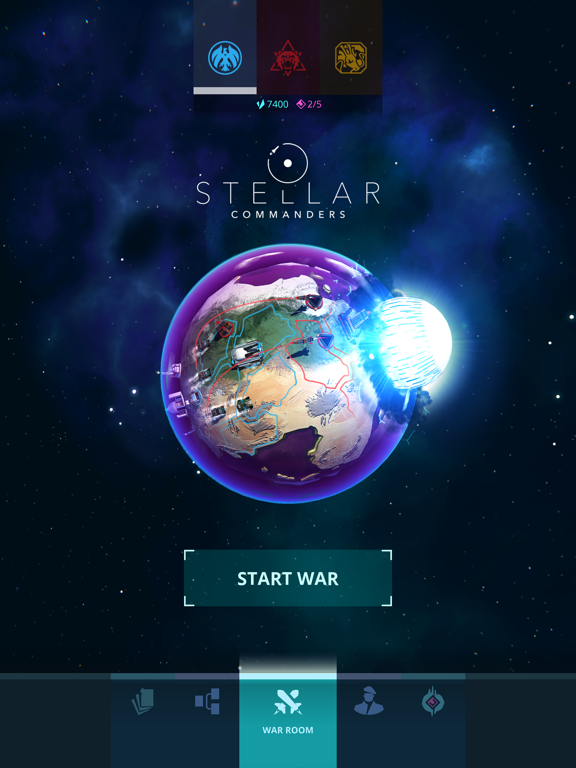 Stellar Commanders Space RTS poster