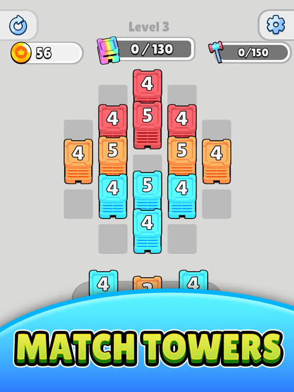 Tower Stack 3D poster