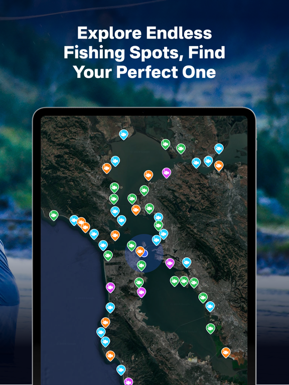 Fishing Spots - Fish Finder poster