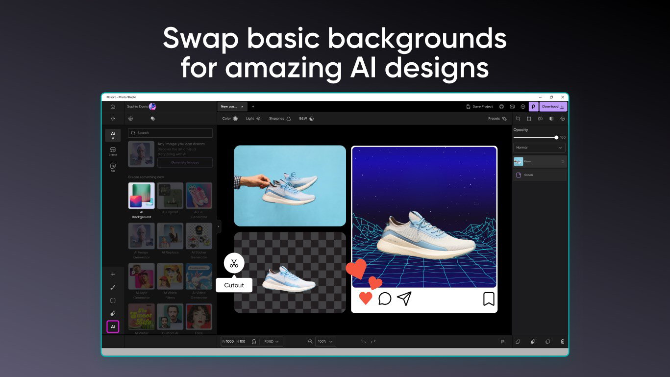 Picsart AI Photo Editor for PC Windows Download