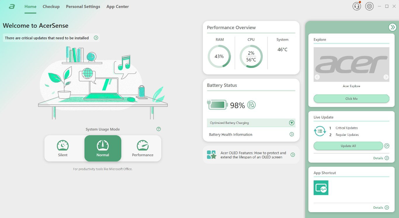AcerSense 5.0