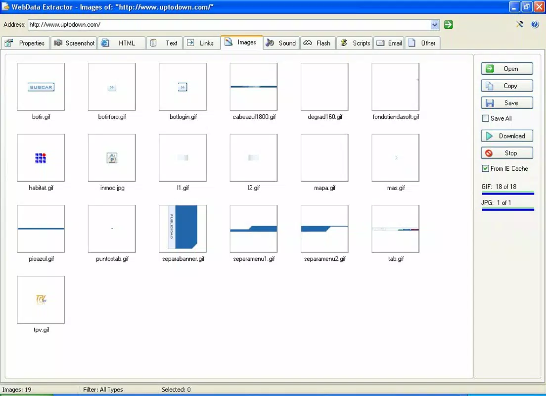 WebData Extractor