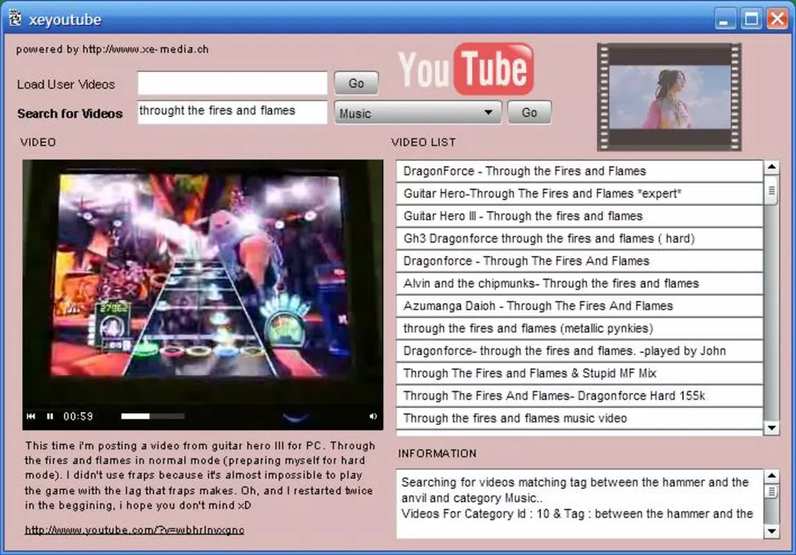 Xe-Youtube