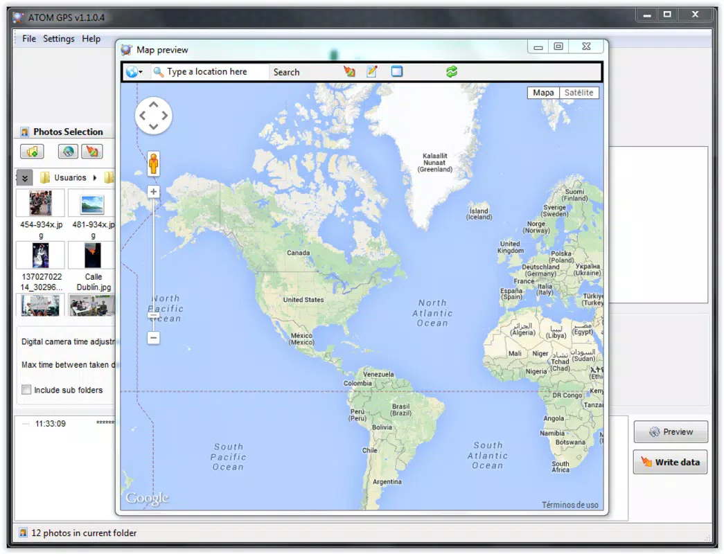 Atom GPS