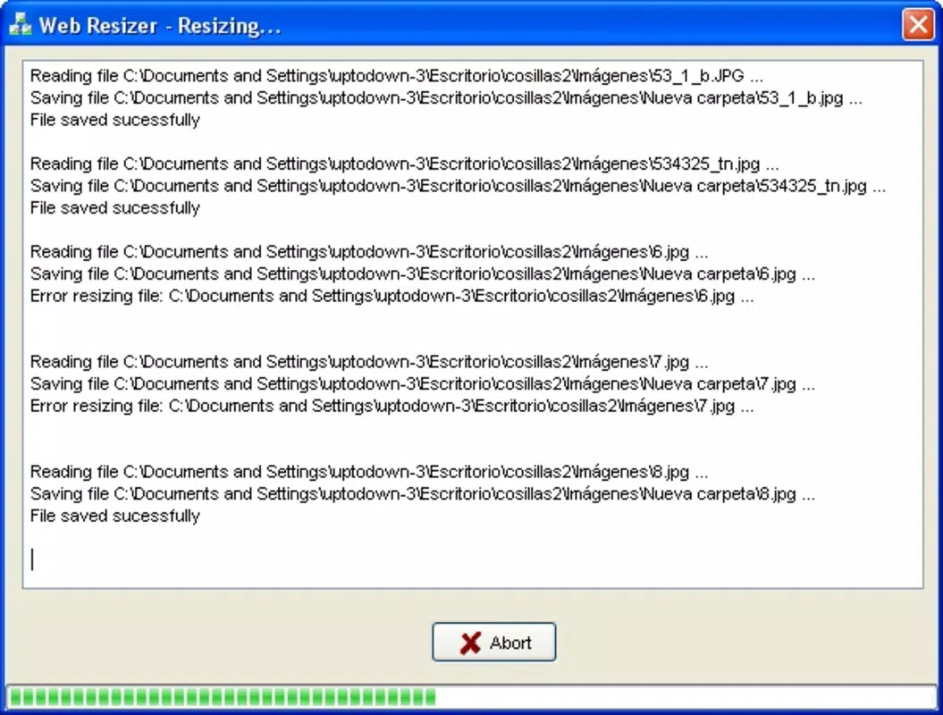 Web Resizer