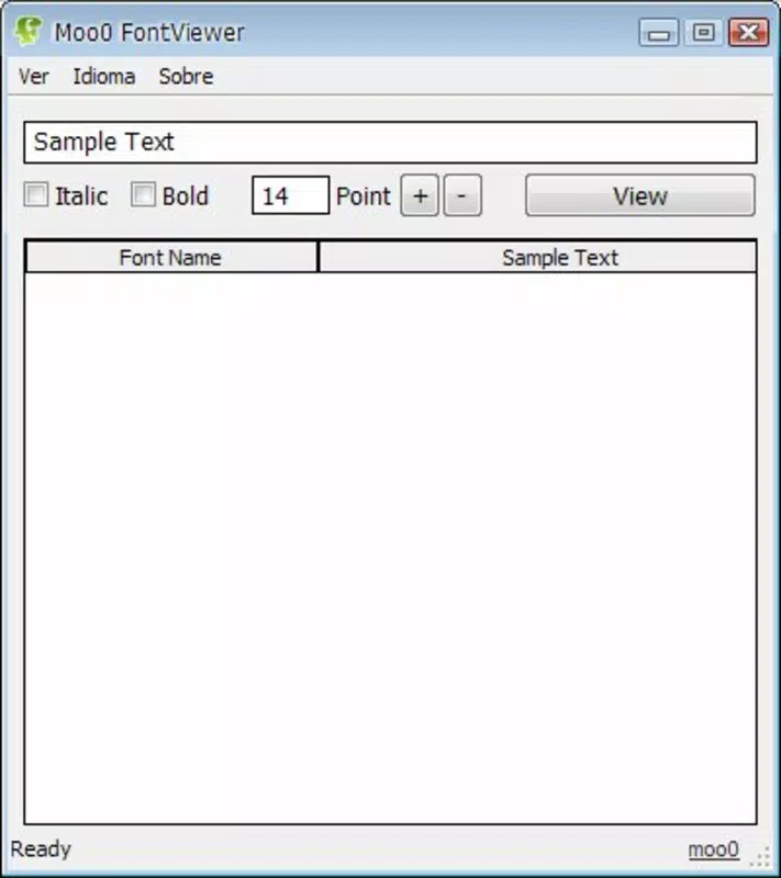 Moo0 FontViewer