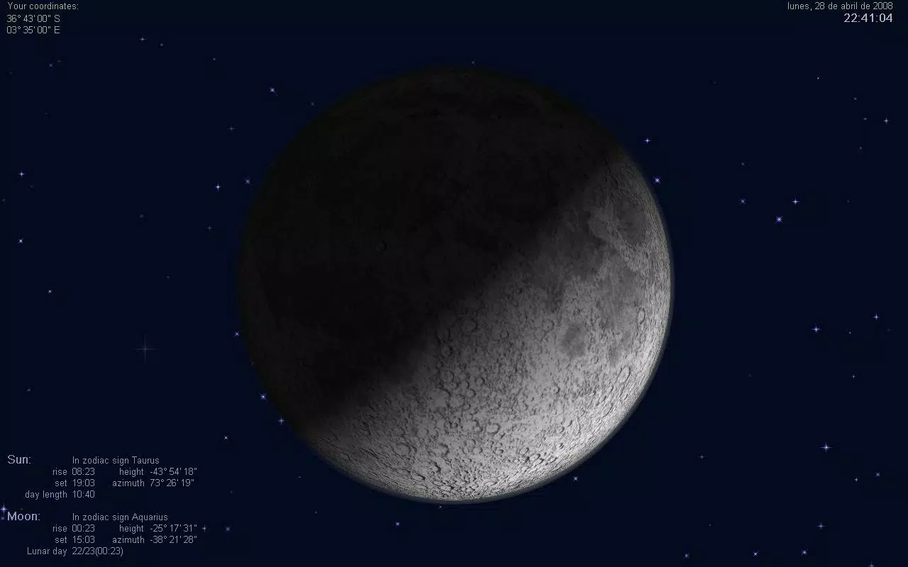 Actual Moon 3D
