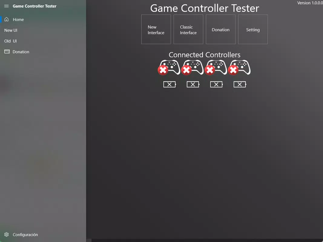 Game Controller Tester