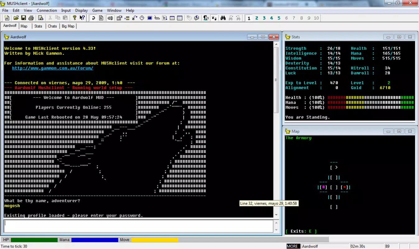 Main image for MUSHclient application