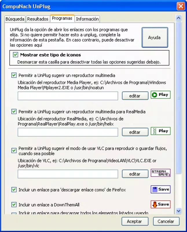 UnPlug Extension