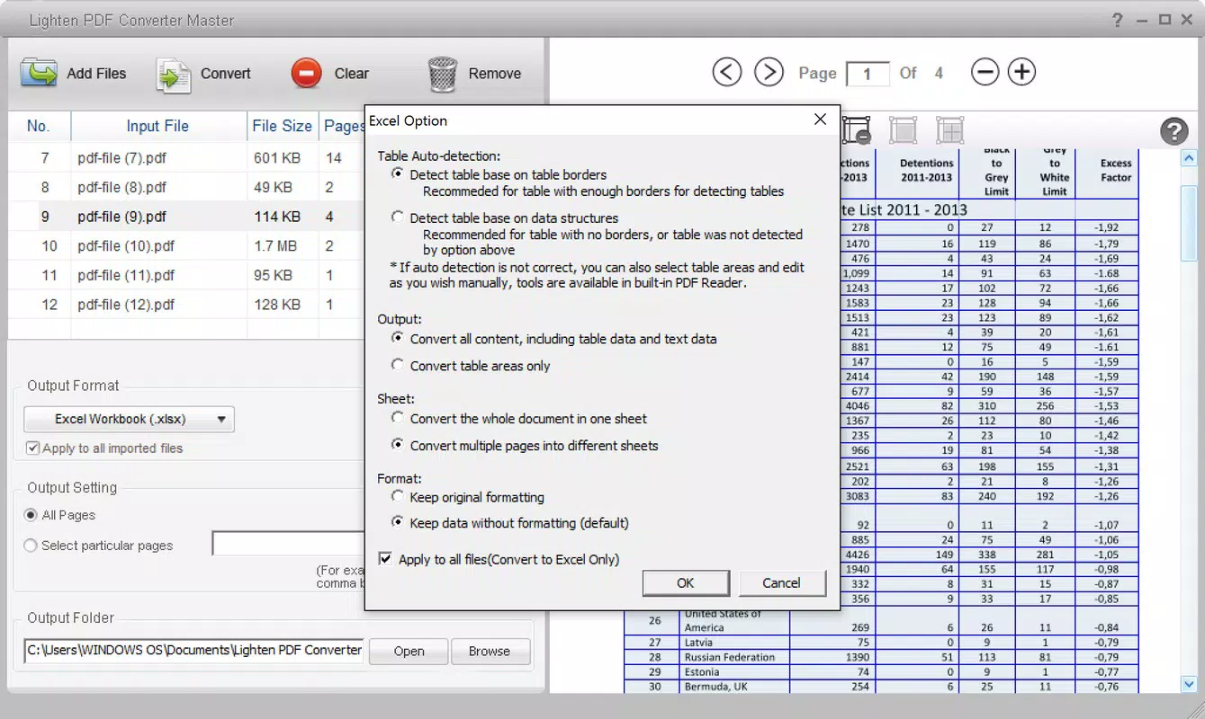 Lighten PDF Converter Master