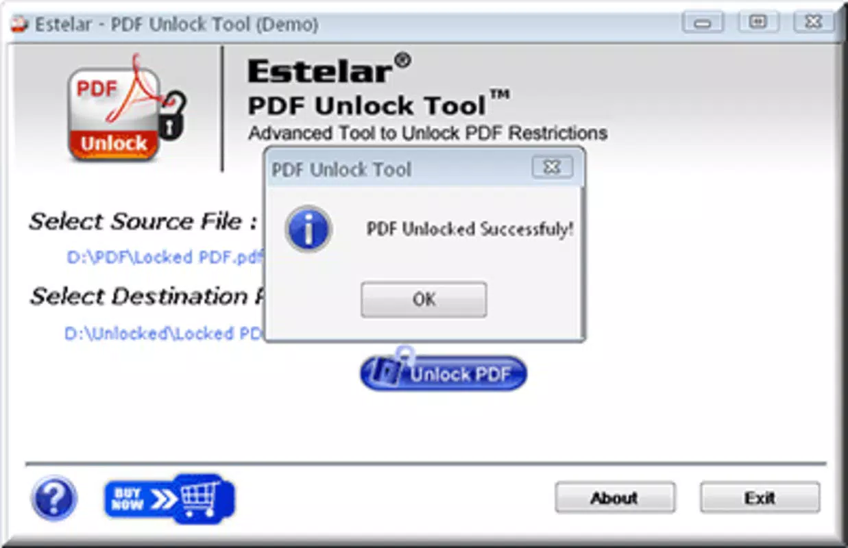 PDF Unlock Tool