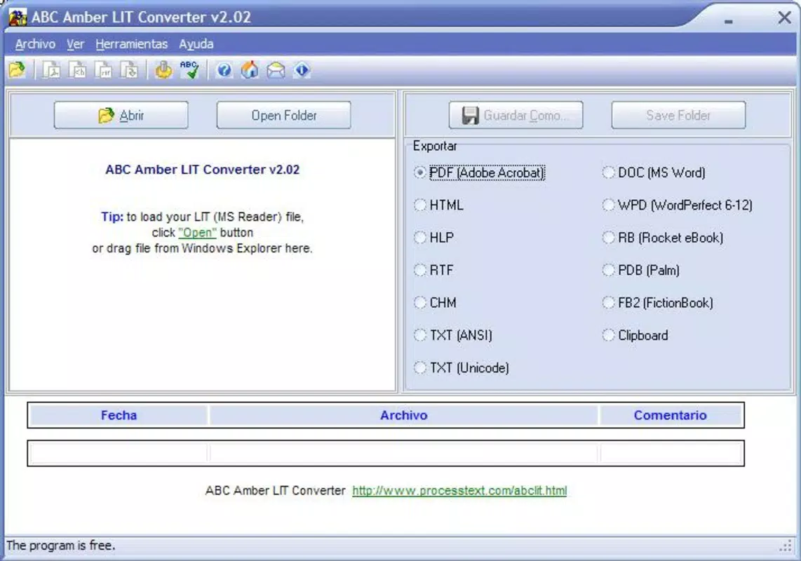 ABC Amber LIT Converter