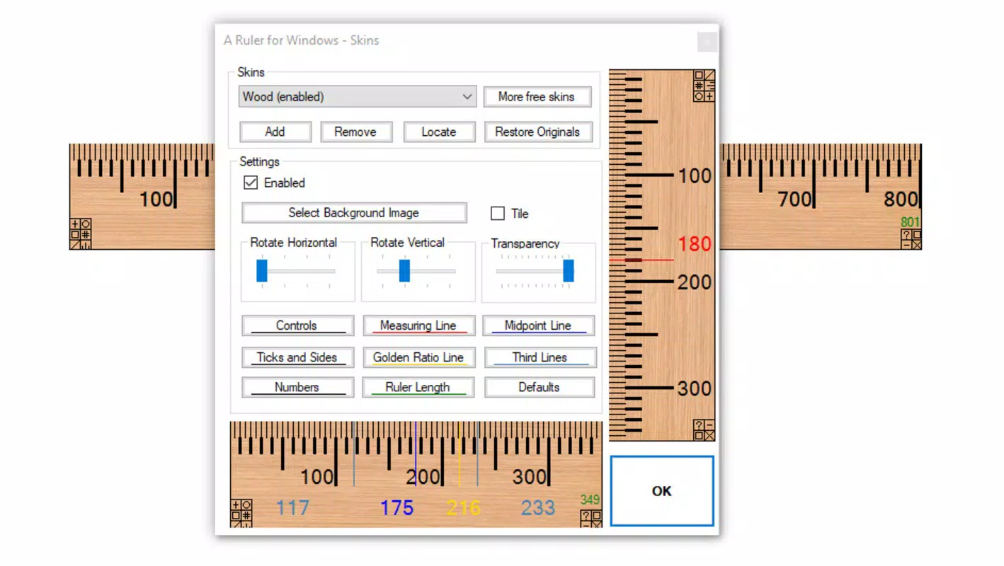 Main image for Ruler for Windows application