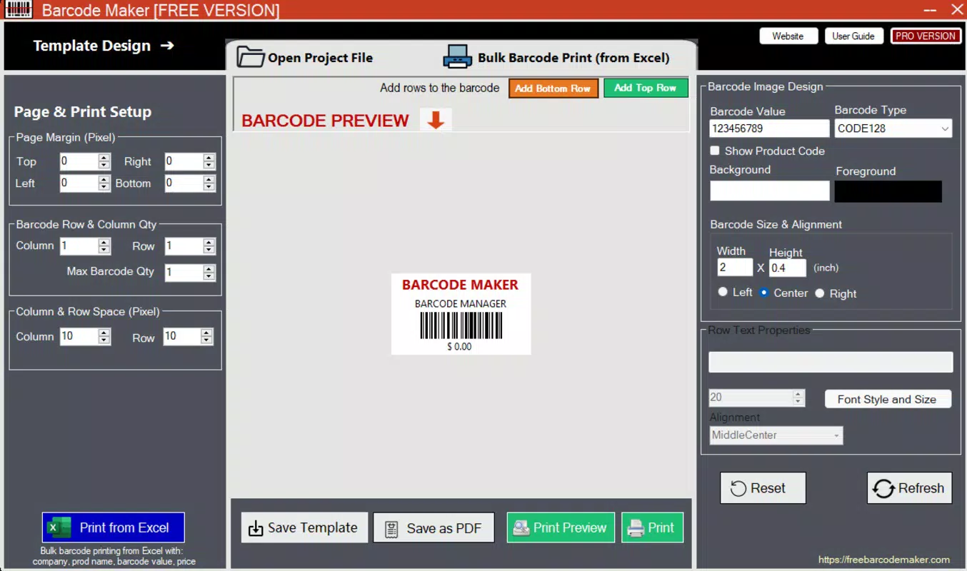 Free Barcode Maker Software