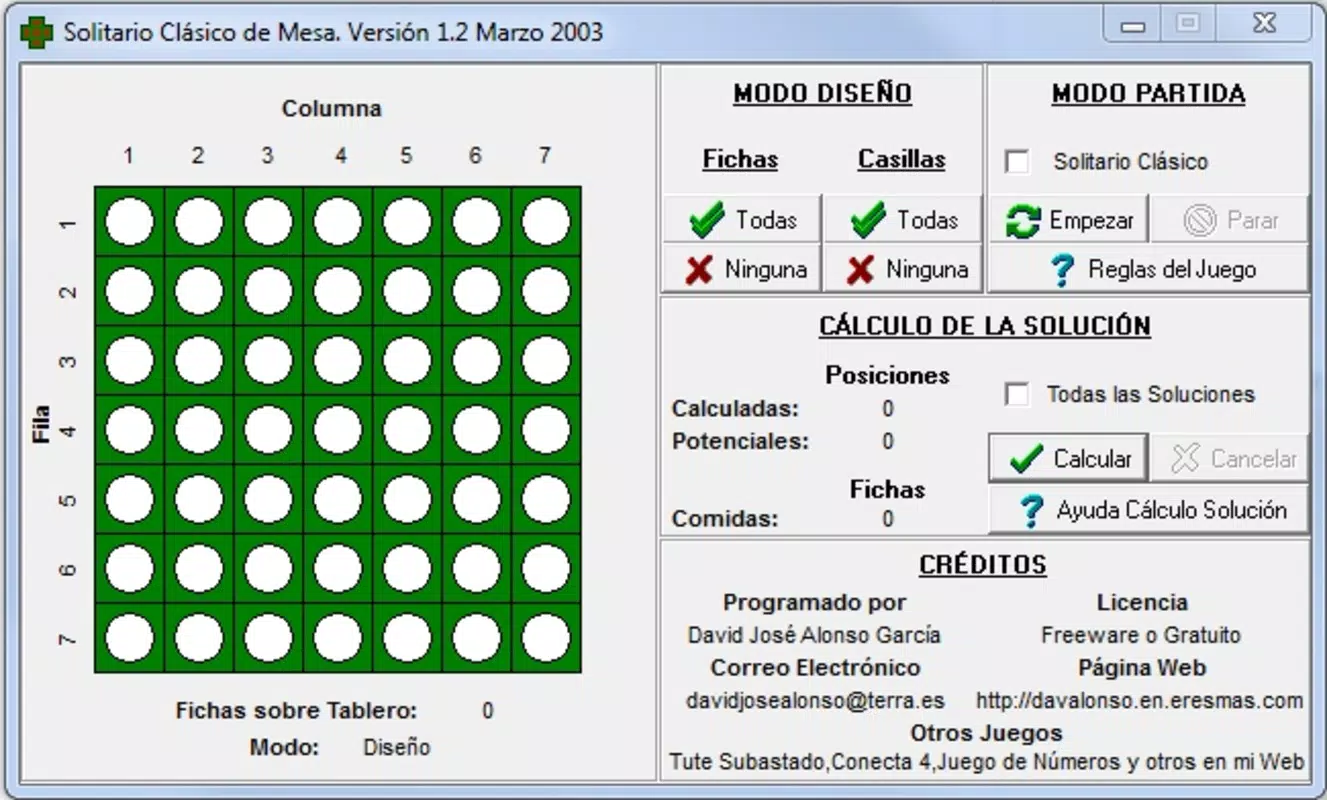 Solitario de Mesa