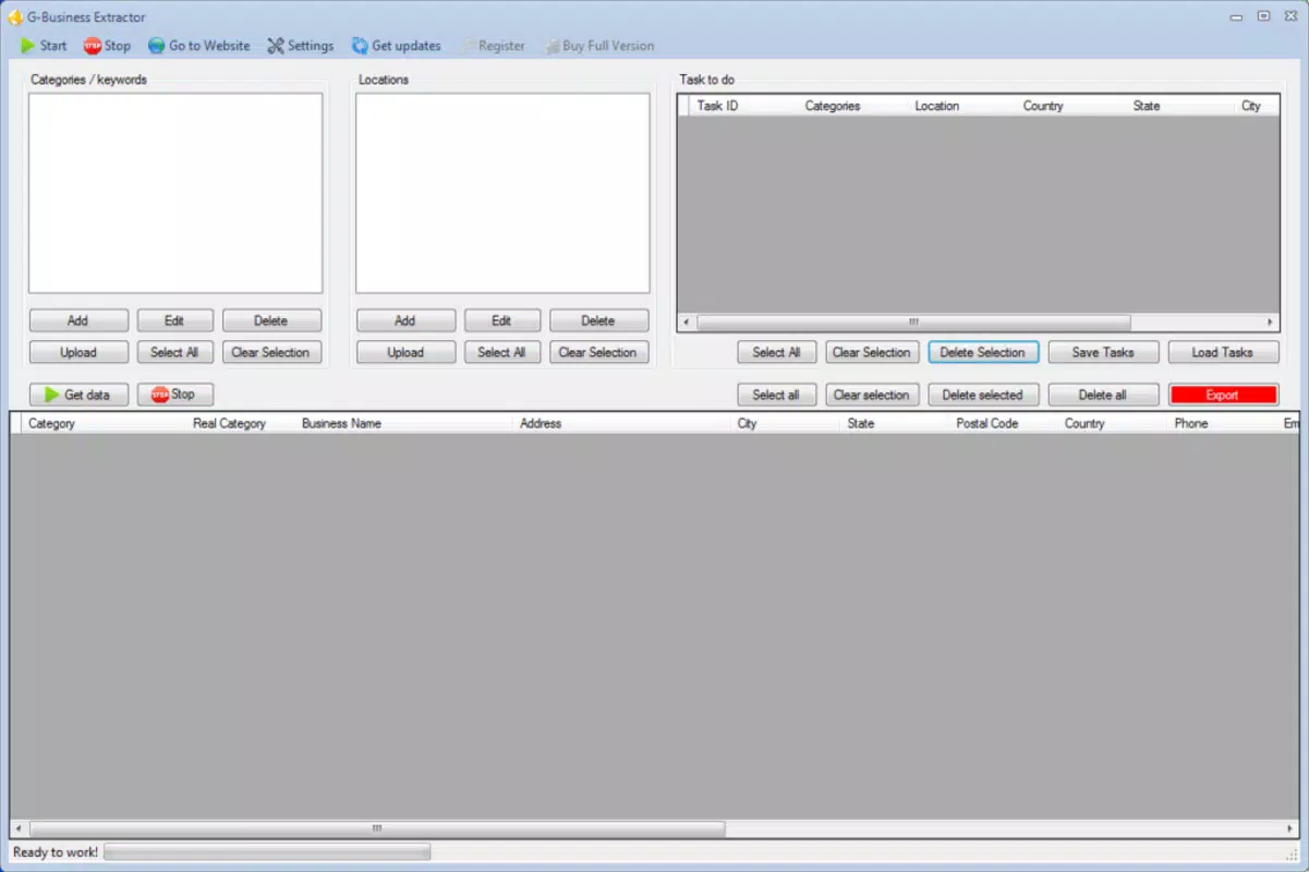 G-Business Extractor - Google Maps Data Extractor