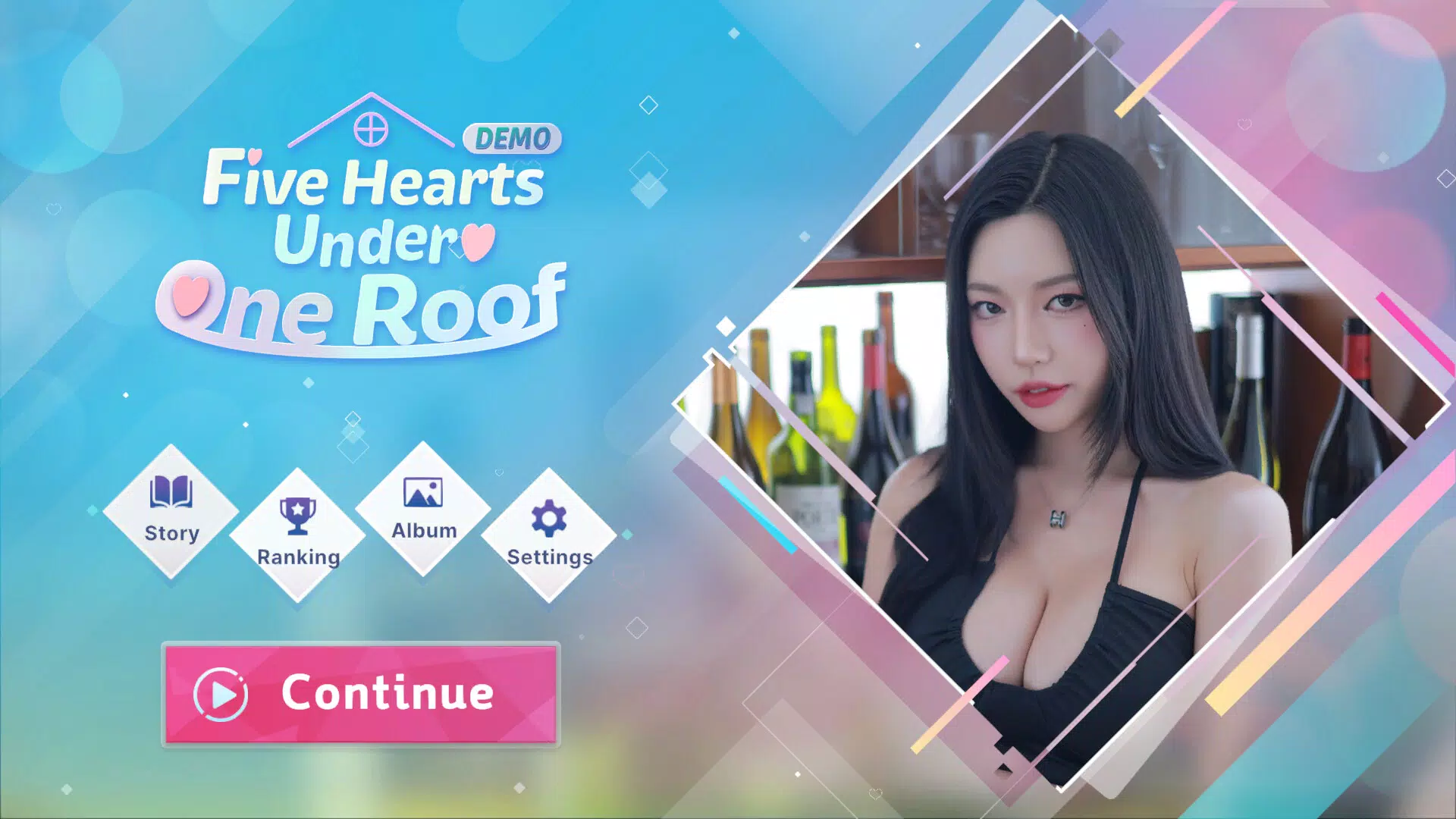 하숙생이 전부 미녀입니다만? 阿西, 美女 Demo