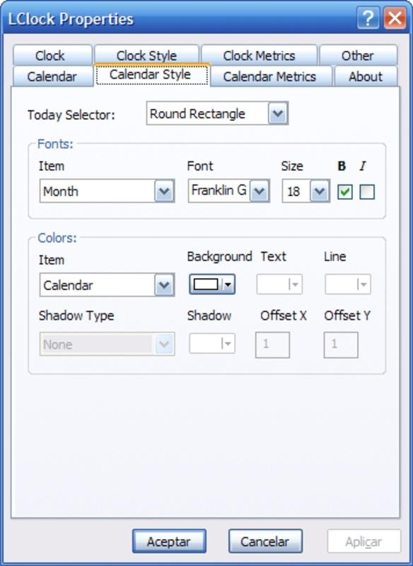 Download LClock Latest 1.62b for Windows PC