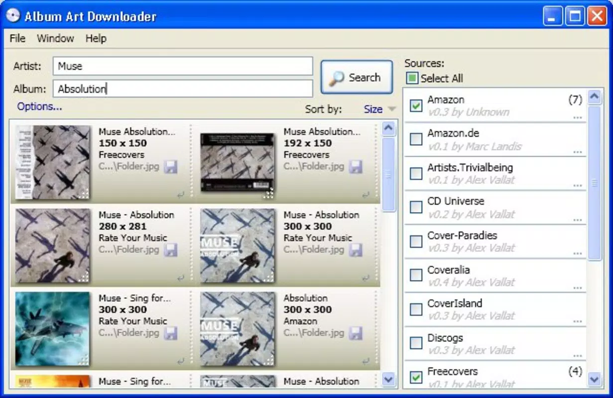 Album Art Downloader