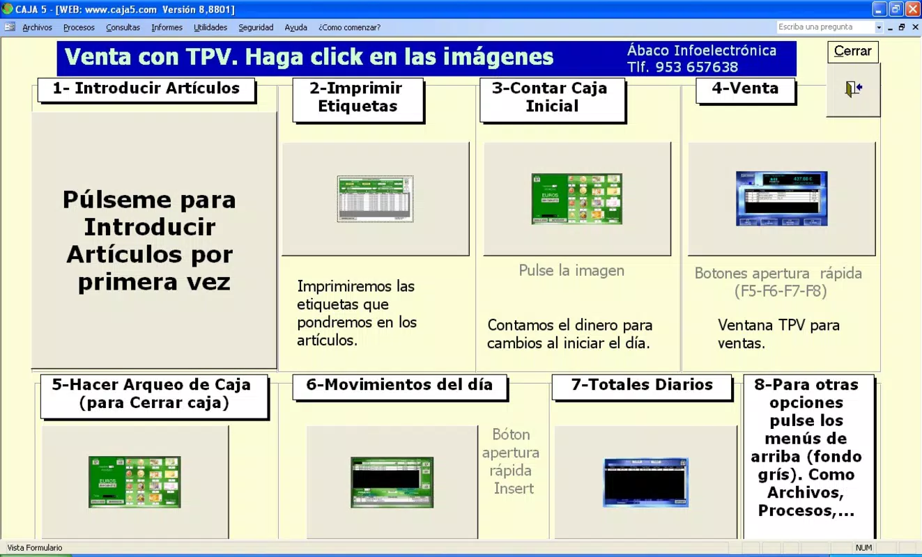 Caja 5 TPV