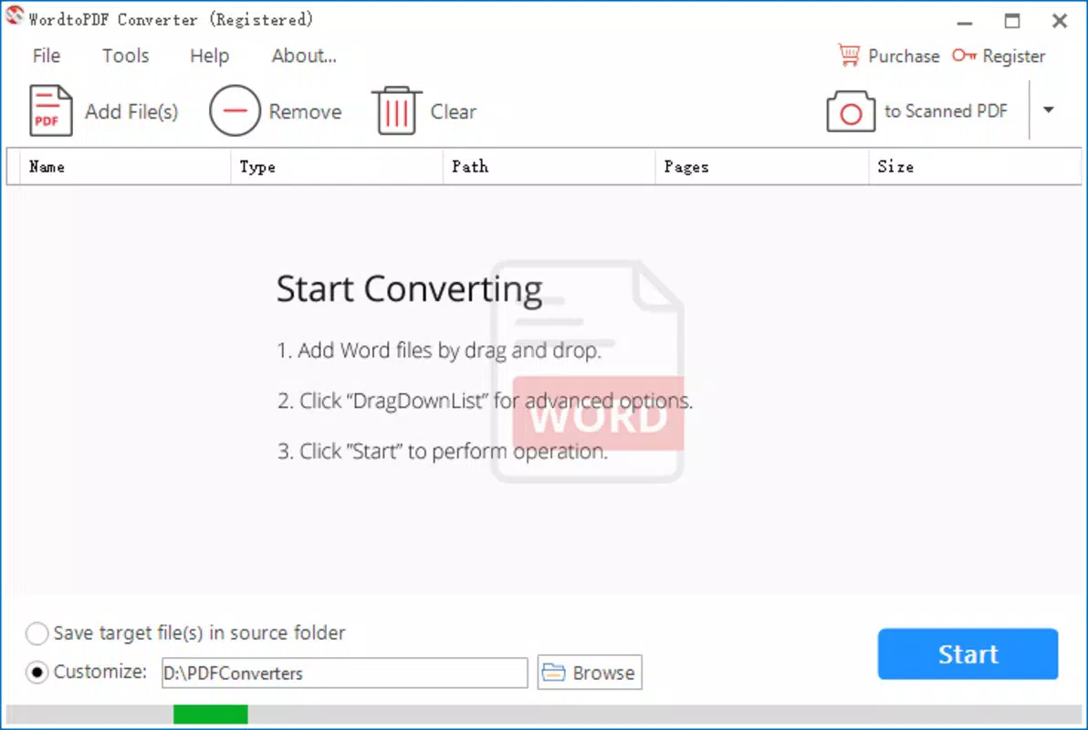 WordtoPDF Converter