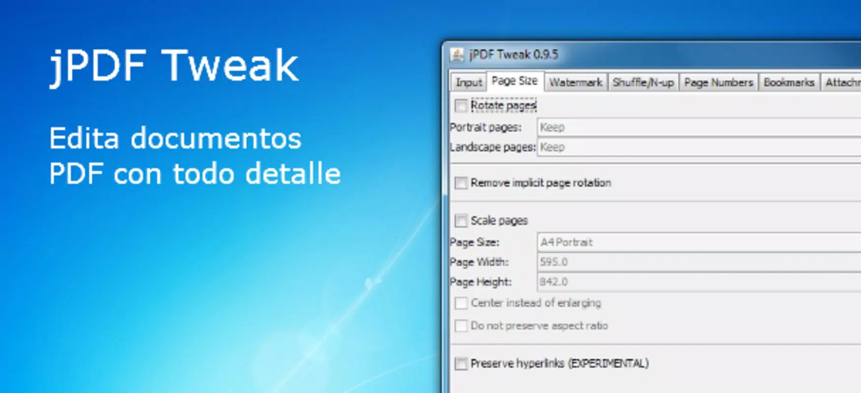 jPDF Tweak