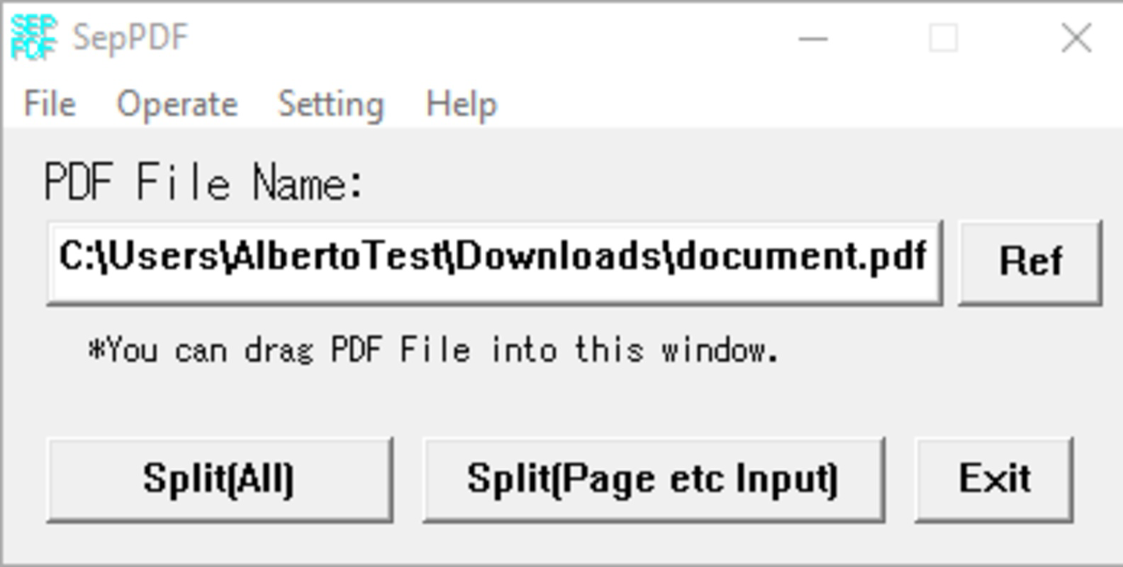 SepPDF
