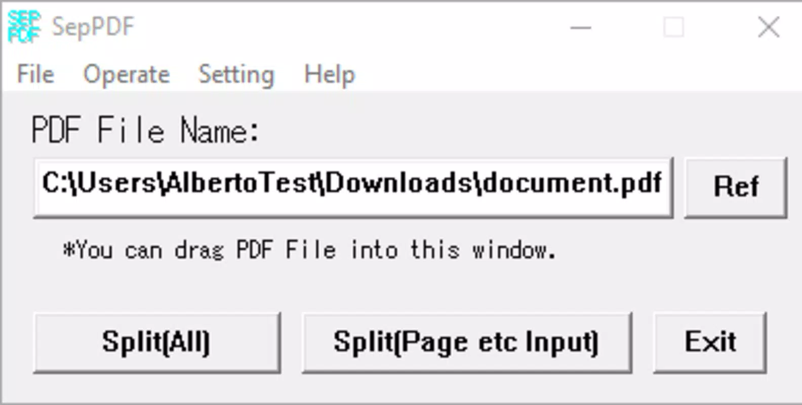 SepPDF