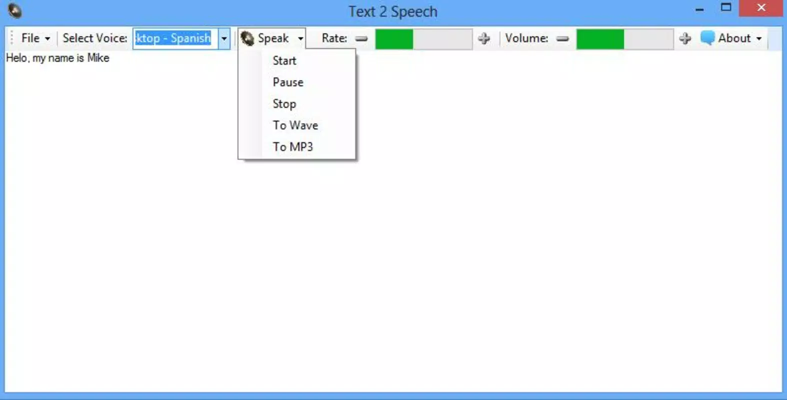 Text2Speech