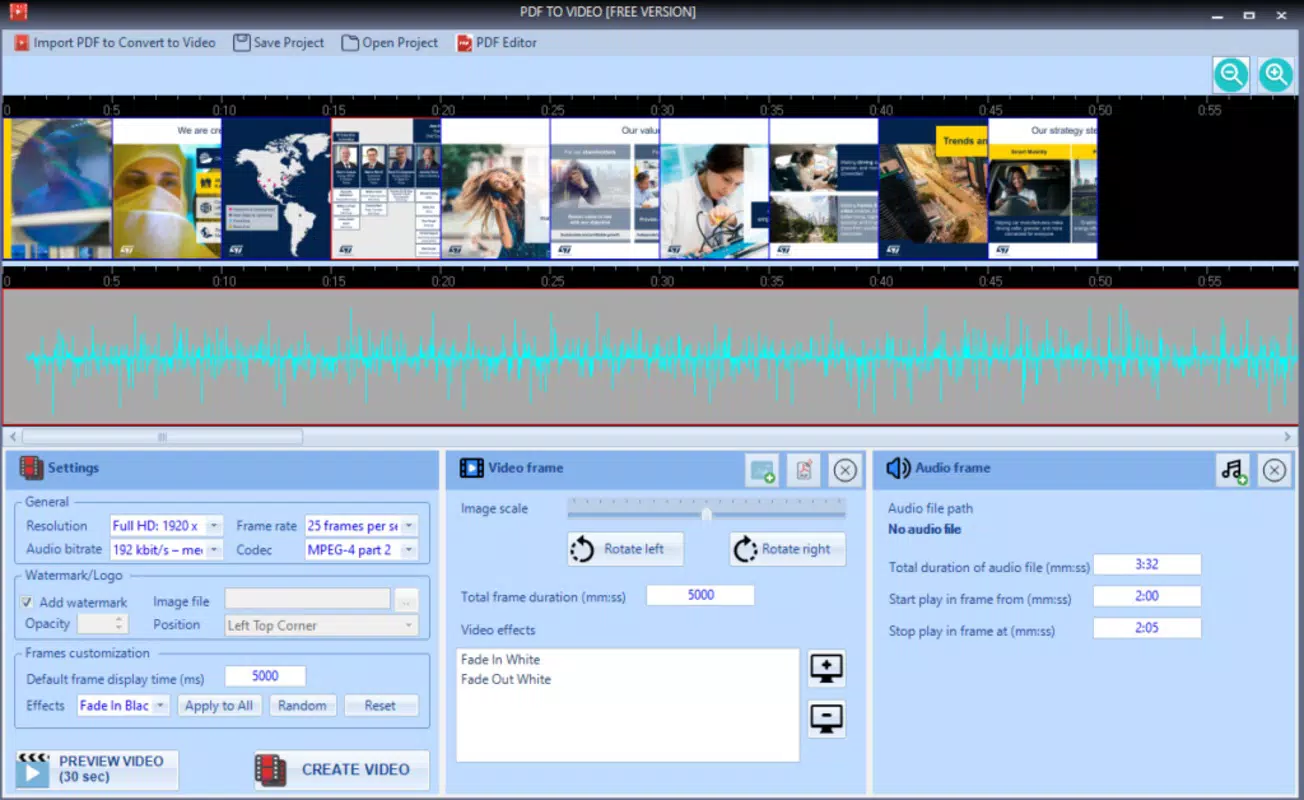 PDF to Video Converter