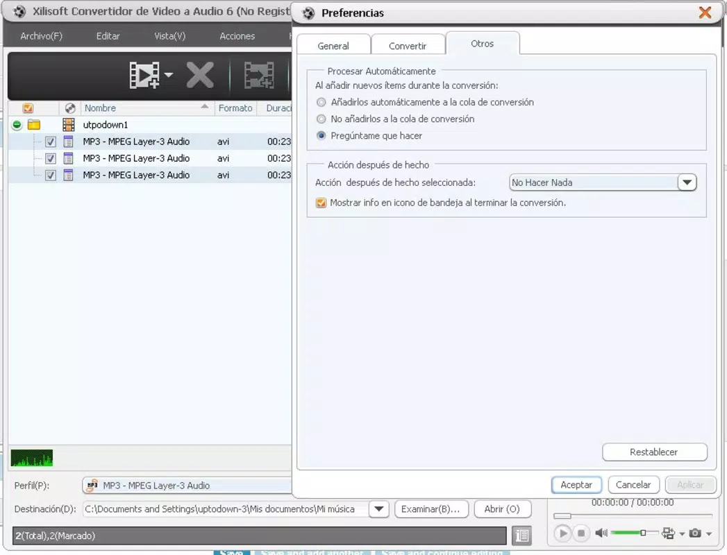 Xilisoft Video to Audio Converter