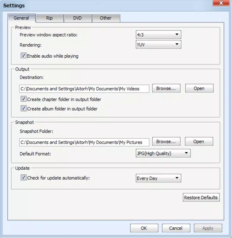 ImToo DVD to PSP Converter