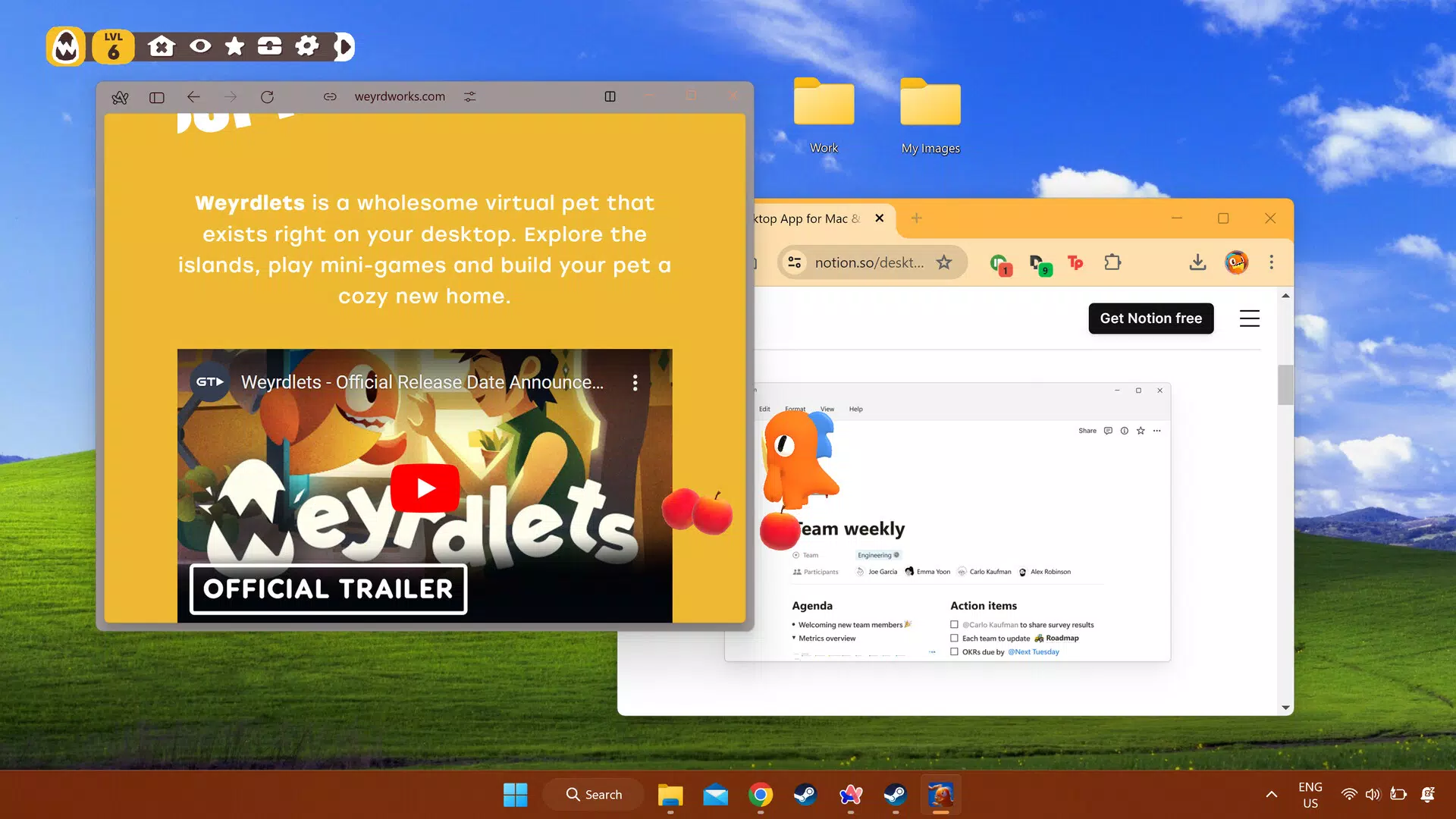 Weyrdlets : Idle Desktop Pets