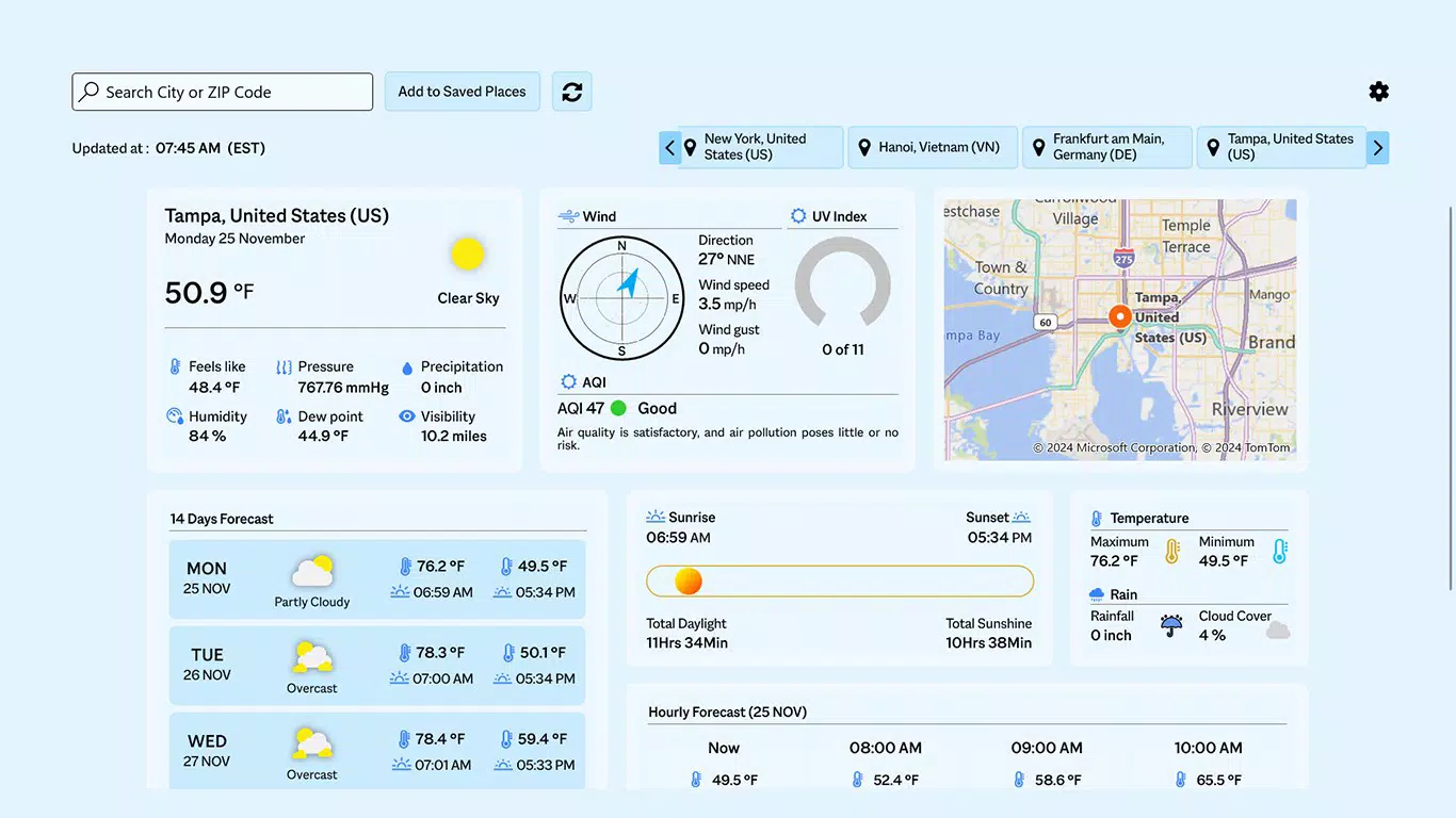 Weather & Radar - 14 Days