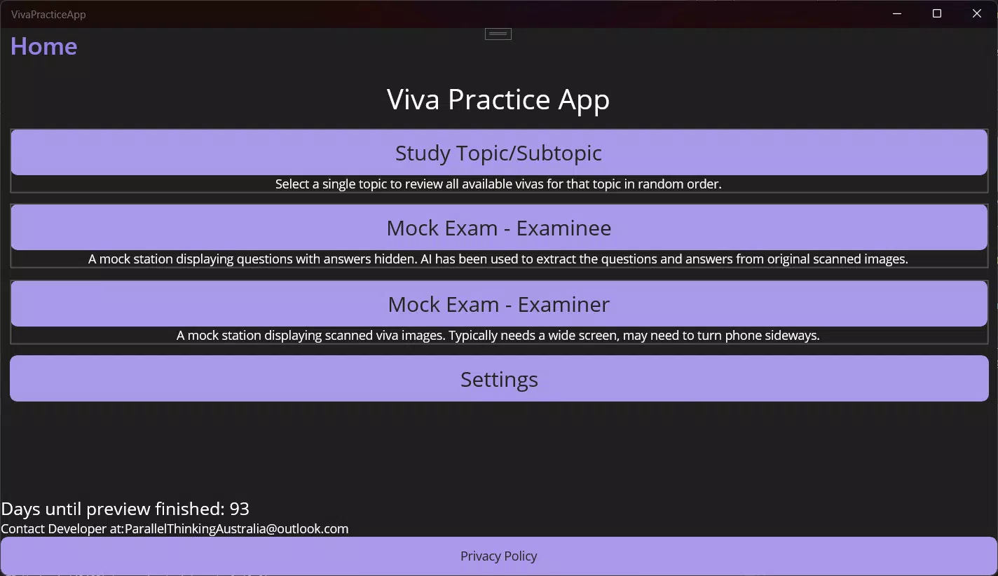 ViPA - Viva Practice App