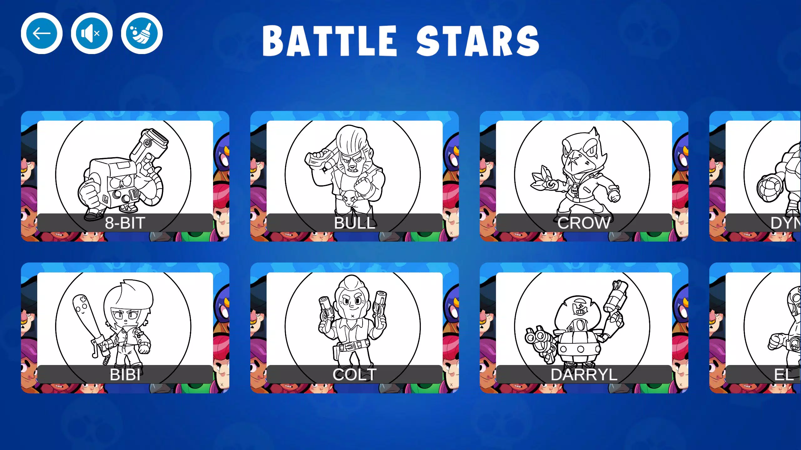 Main image for Battle Stars Coloring Book application